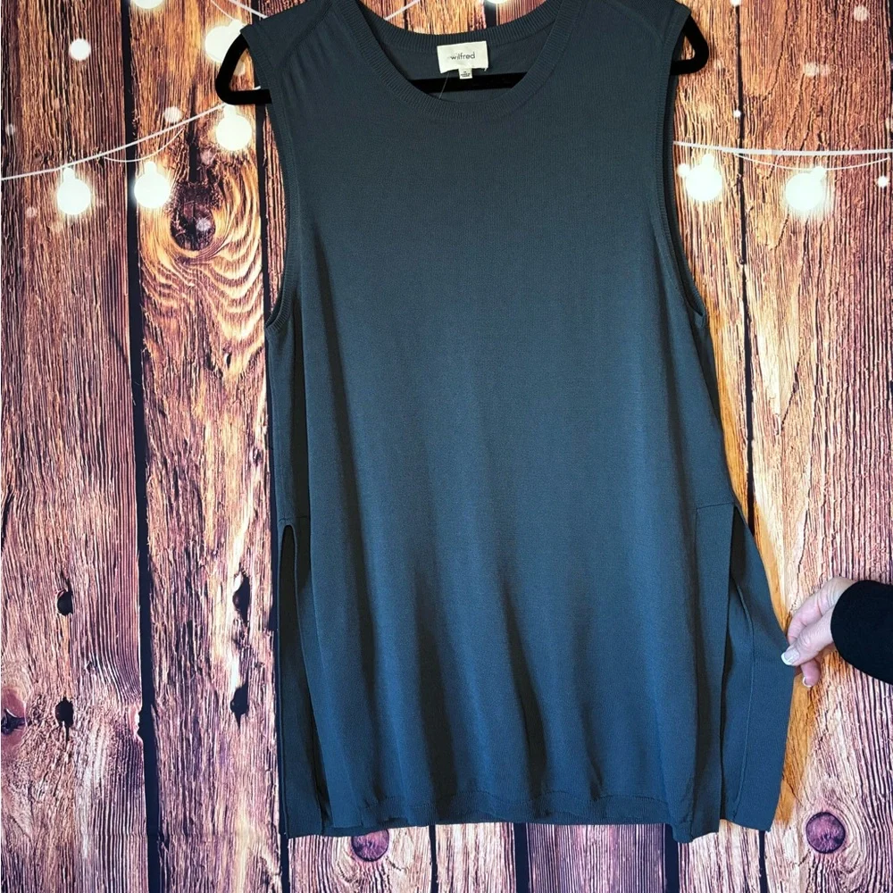 Wilfred Aritzia Palmier Sleeveless Knitted Tunic - Picture 3 of 6